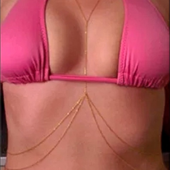 Gold Chain Layered Body Jewelry Waist Accessory - Picture 6 of 7